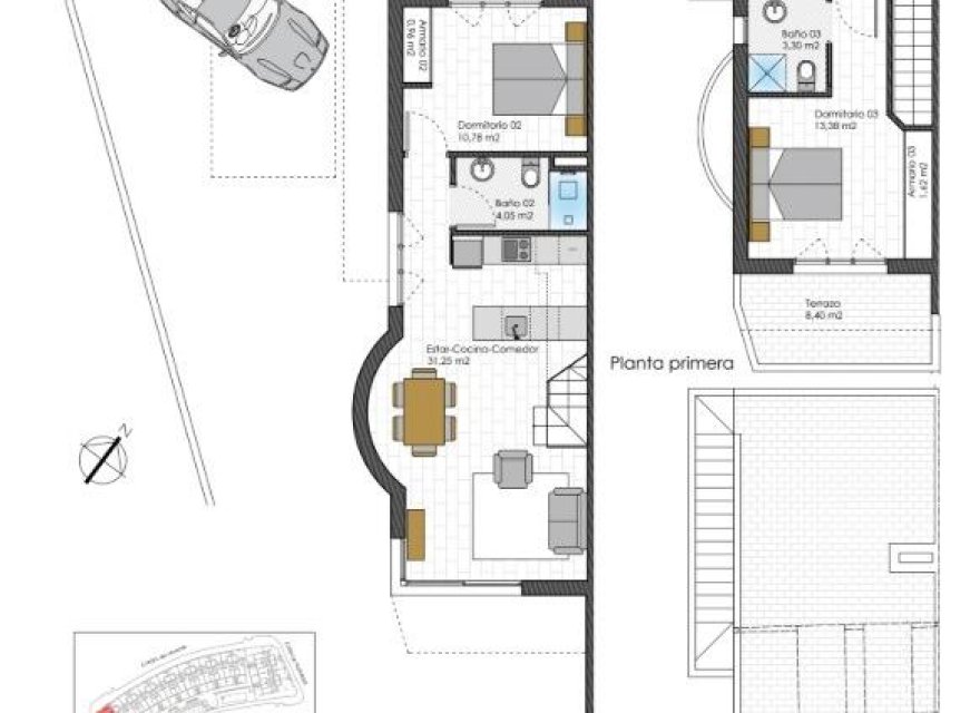 Новострой - Дуплекс - Pilar de la Horadada