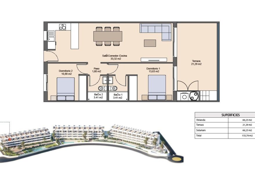 Новострой - Квартира - Benidorm - Balcón De Finestrat