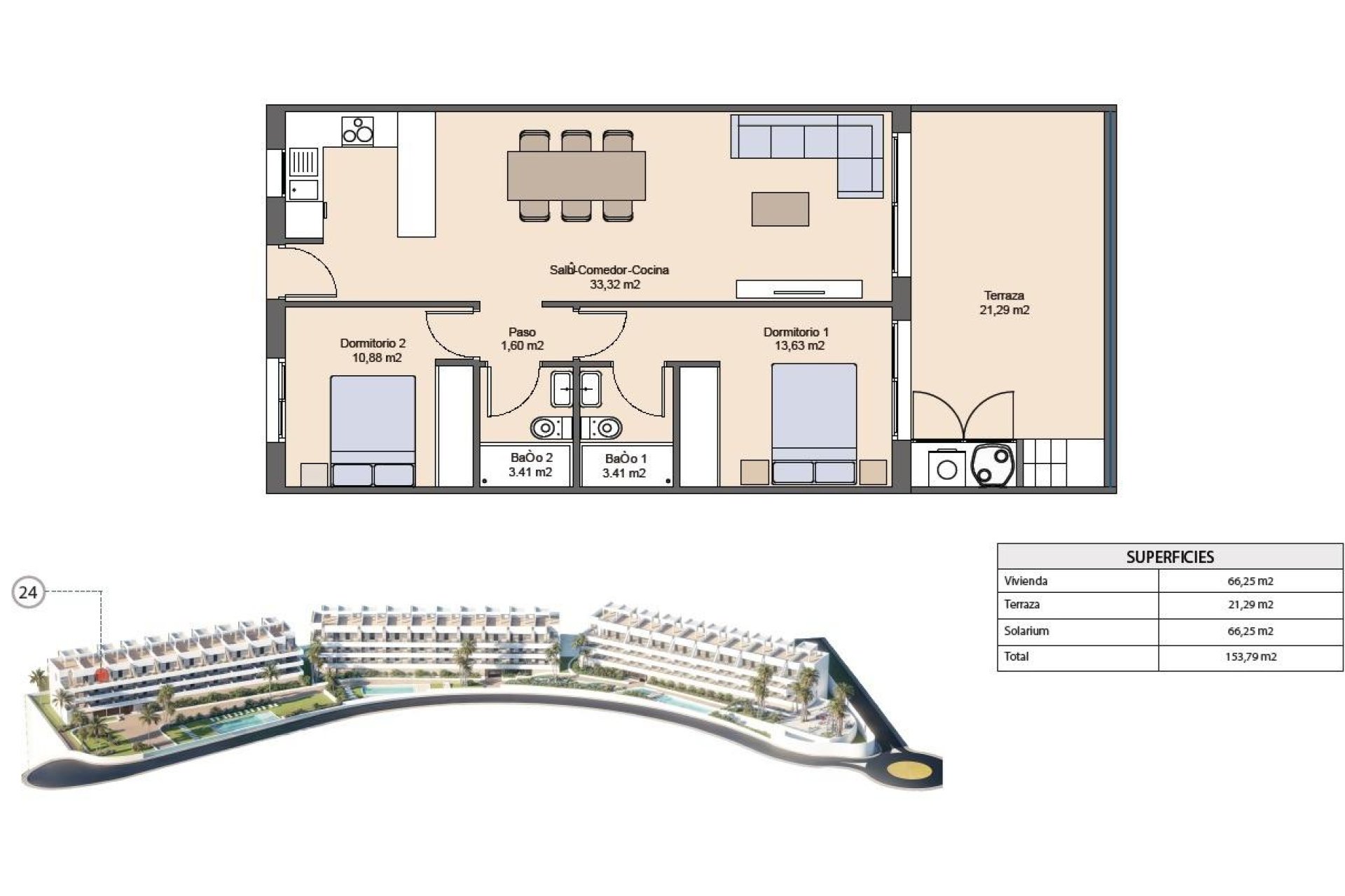 Новострой - Квартира - Benidorm - Balcón De Finestrat