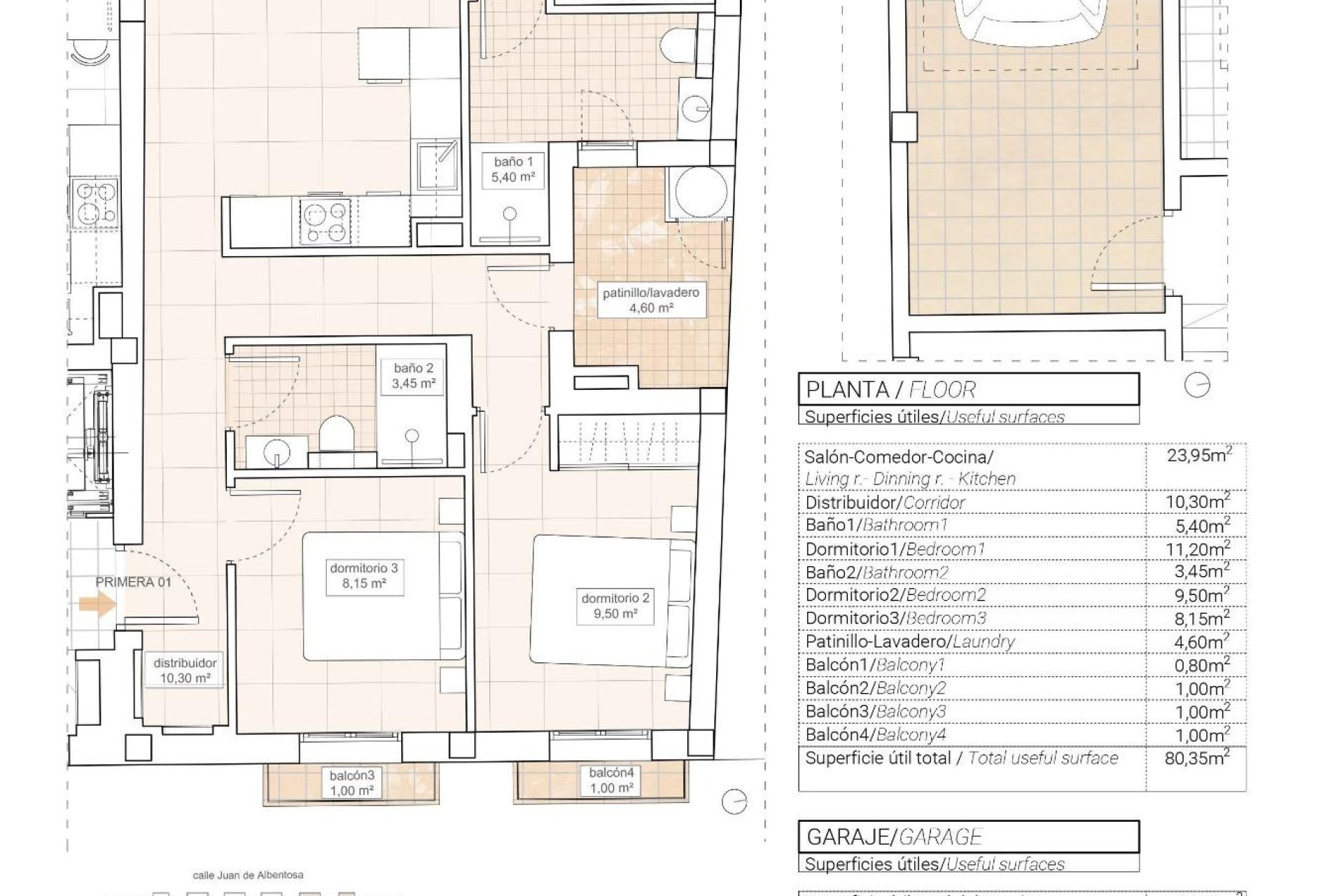 Новострой - Квартира - Hondón de las Nieves - Pueblo