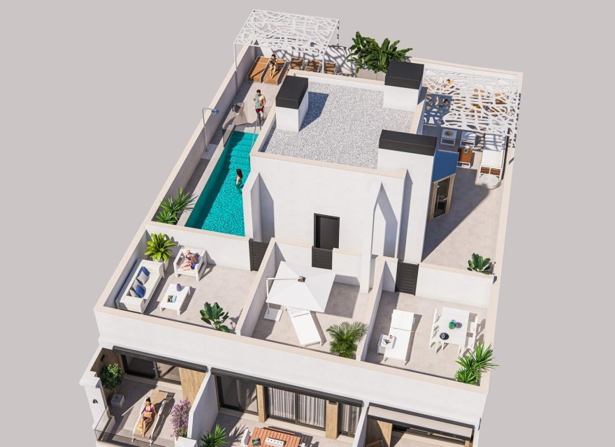Новострой - Квартира - Torrevieja - Playa de El Cura