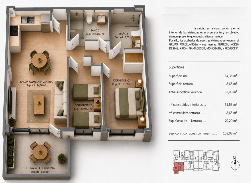 Новострой - Квартира - Villajoyosa - Cala de Finestrat
