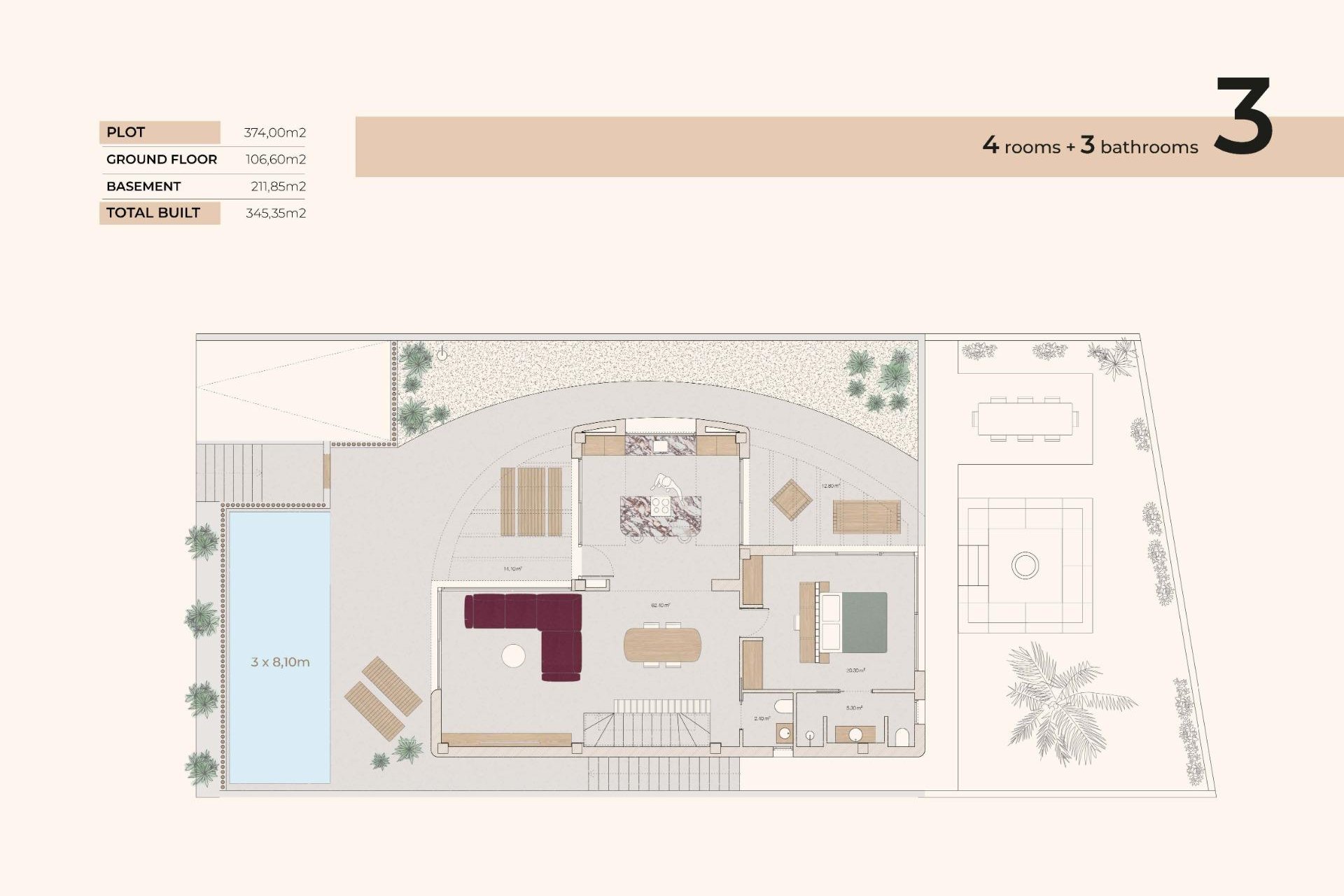Новострой - Вилла - Algorfa  - La Finca Golf
