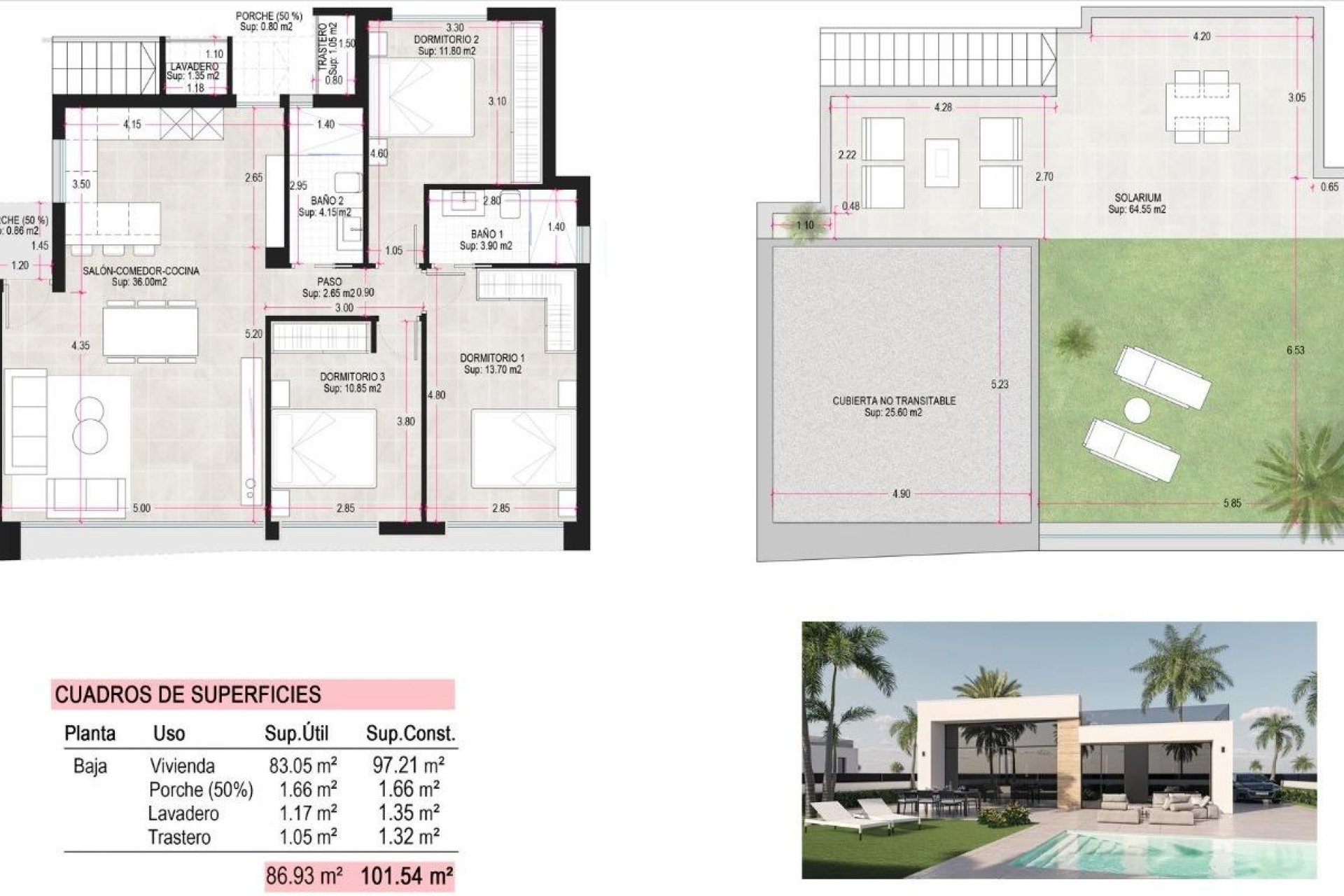 Новострой - Вилла - Alhama De Murcia - Condado De Alhama
