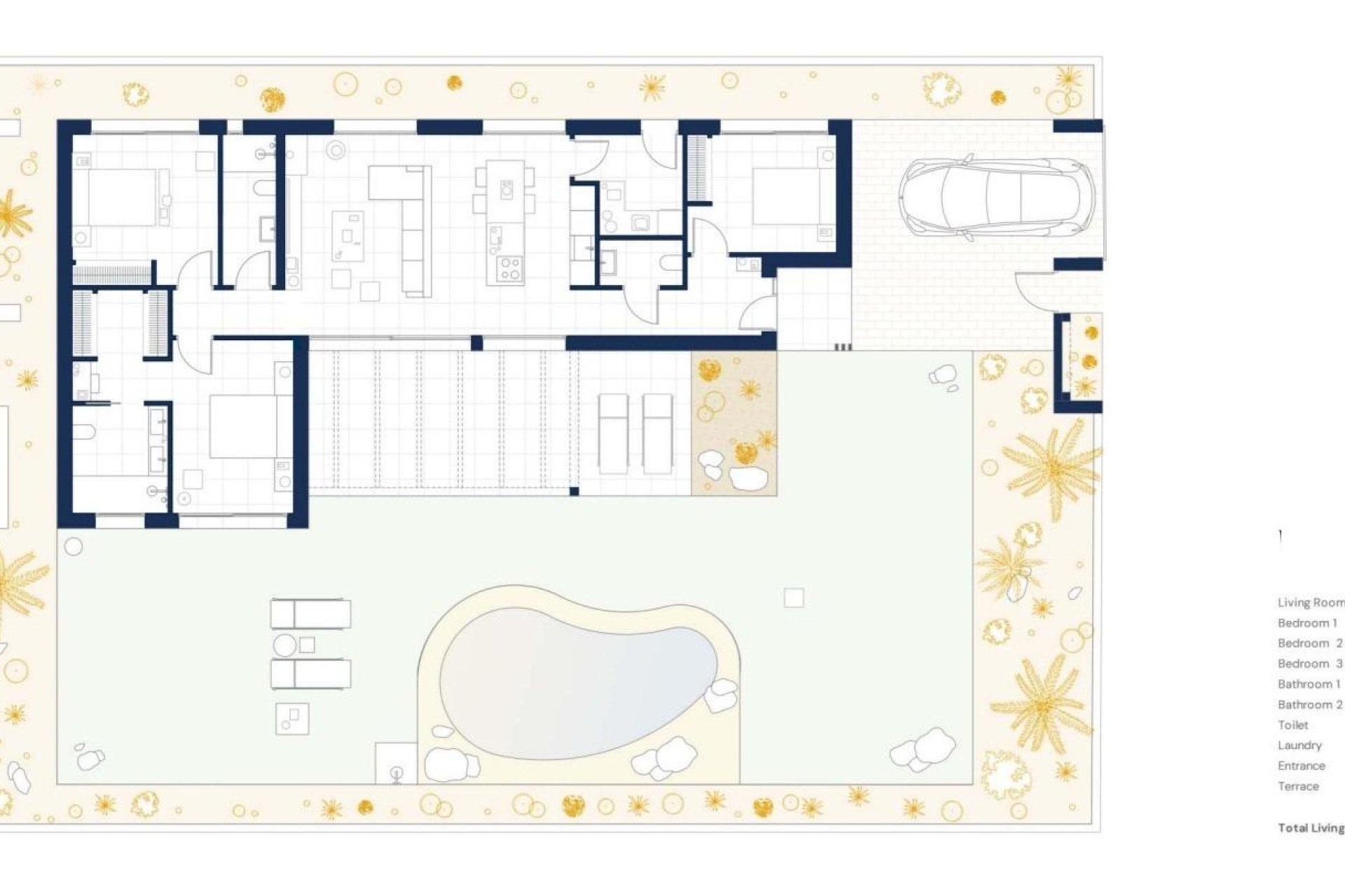 Новострой - Вилла - Baños y Mendigo - Altaona Golf