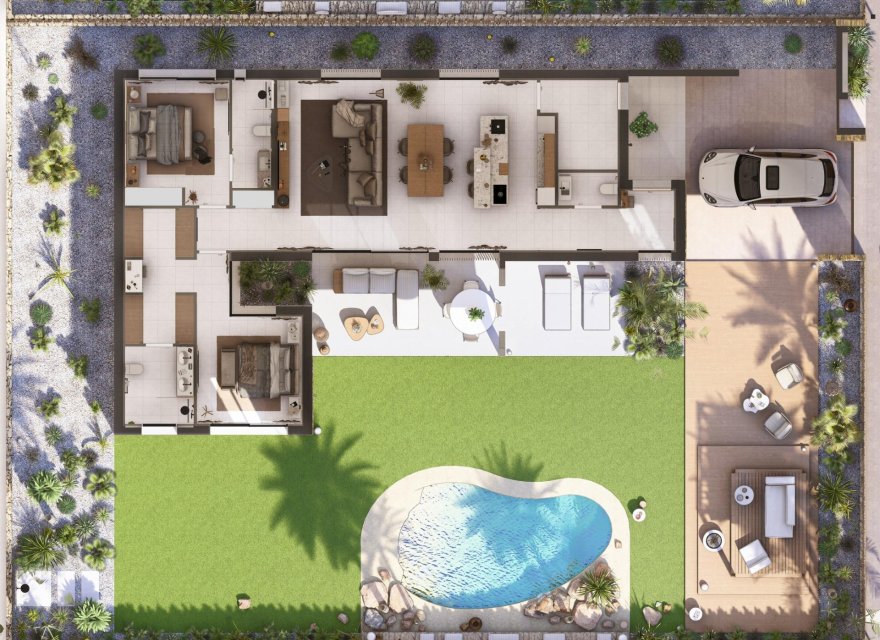 Новострой - Вилла - Baños y Mendigo - Altaona Golf