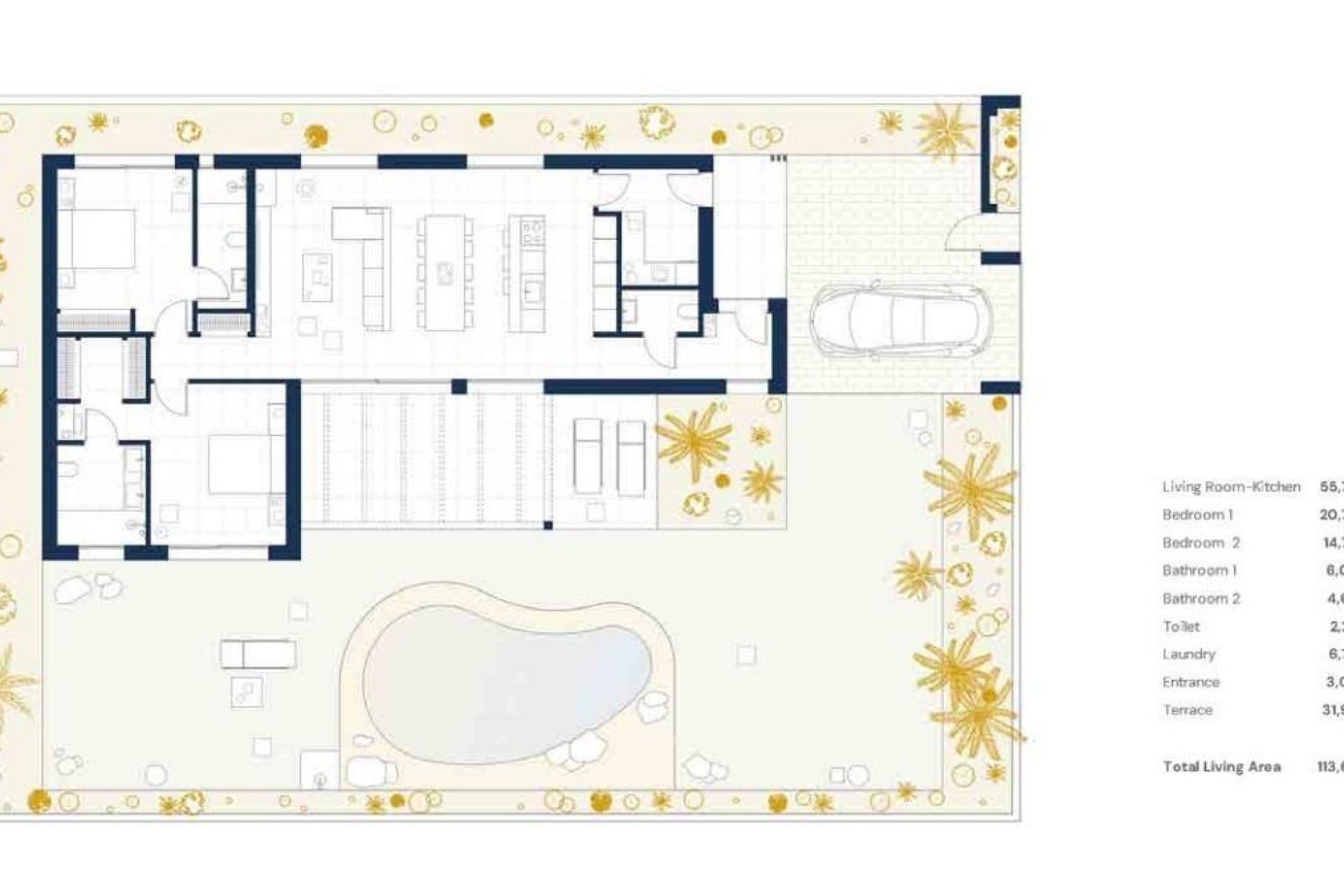 Новострой - Вилла - Baños y Mendigo - Altaona Golf