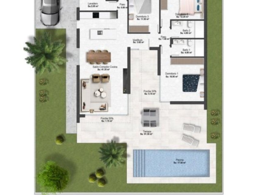 Новострой - Вилла - Baños y Mendigo - Altaona Golf