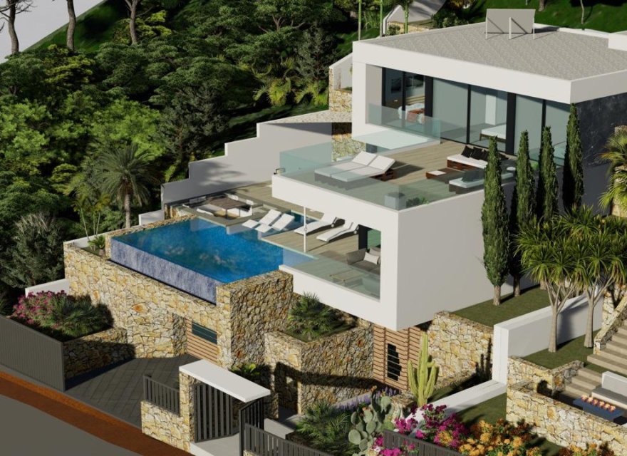 Новострой - Вилла - Calpe - Maryvilla