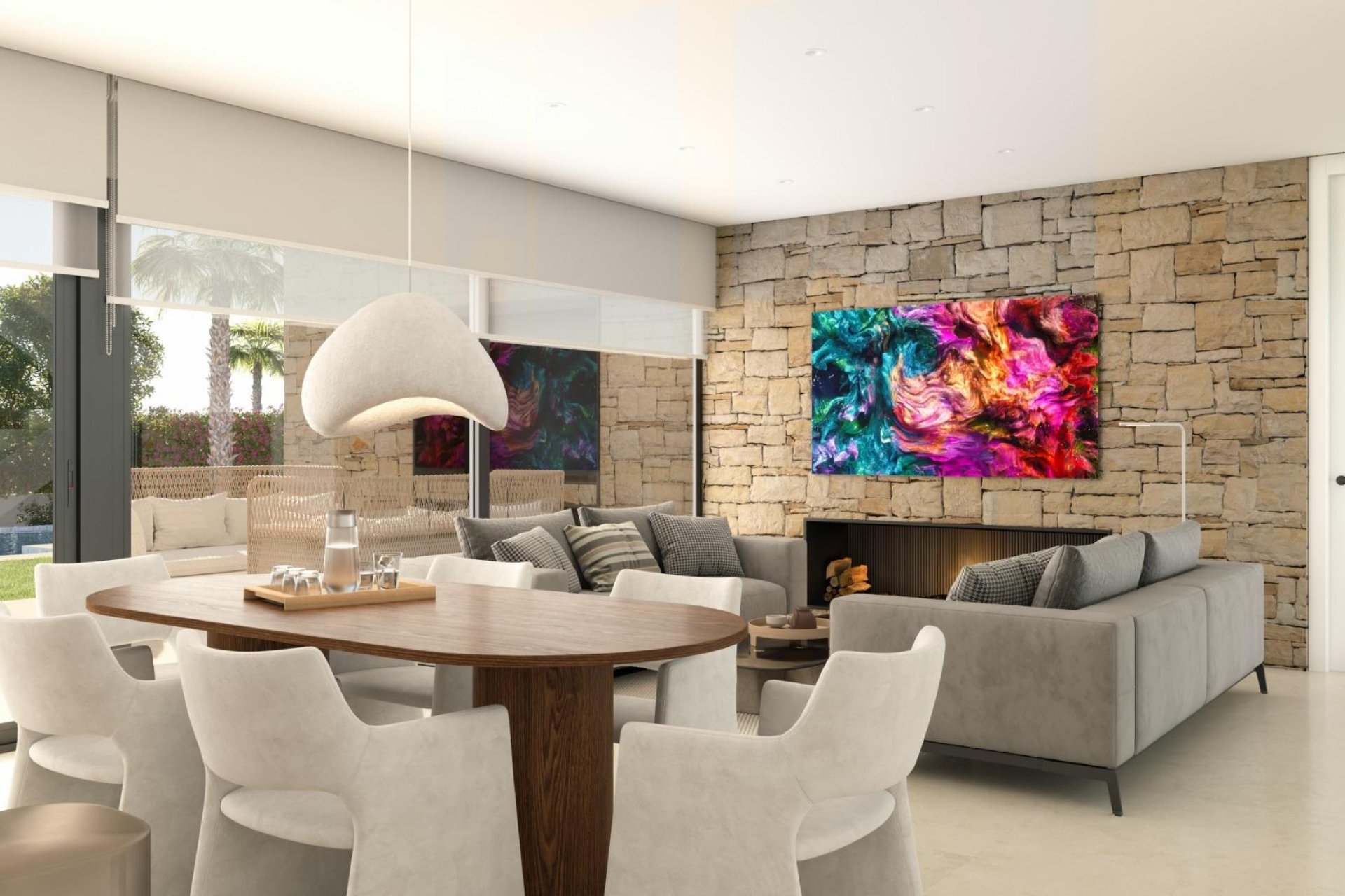 Новострой - Вилла - Cuevas Del Almanzora - Desert Springs Golf Club