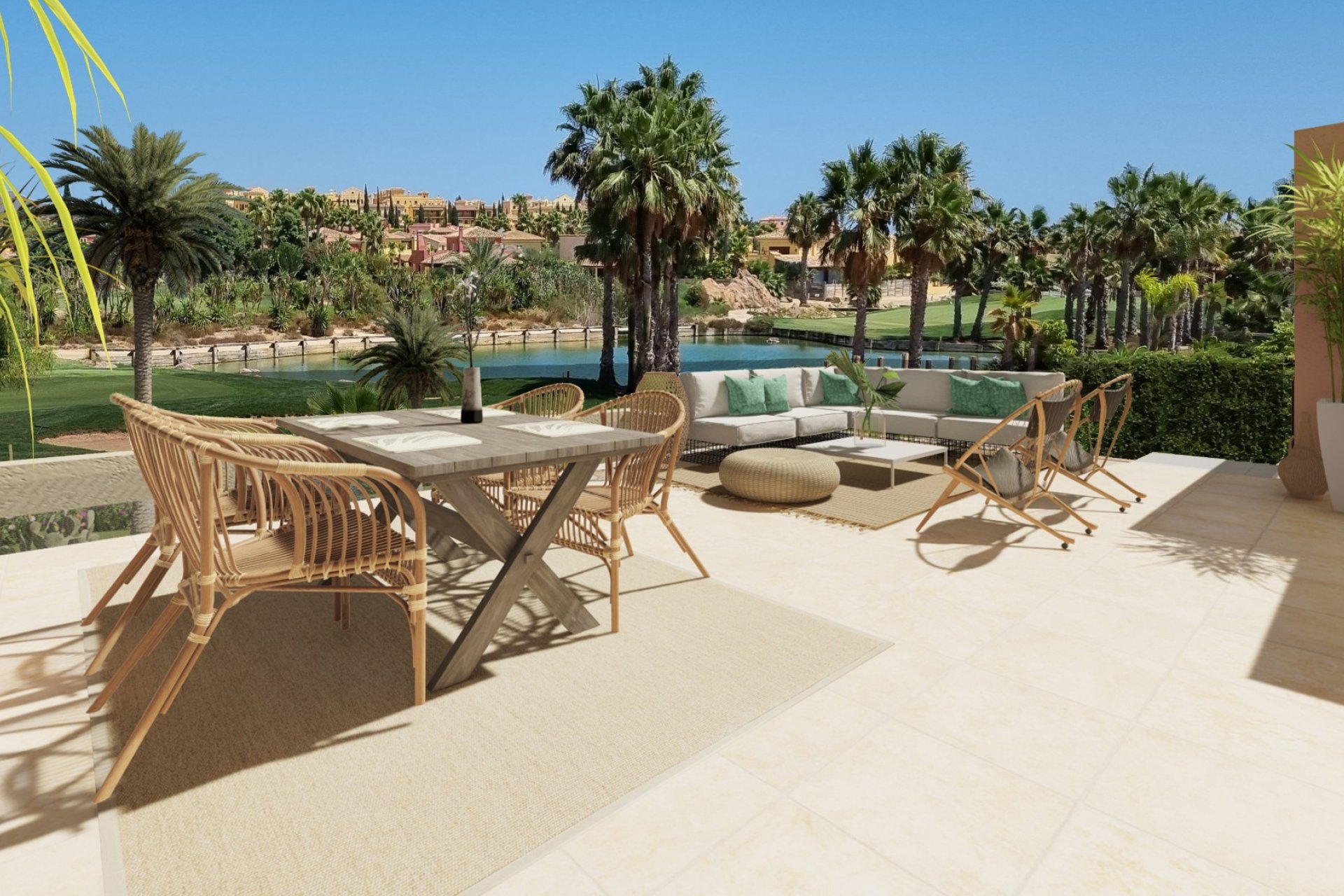 Новострой - Вилла - Cuevas Del Almanzora - Desert Springs Golf Club