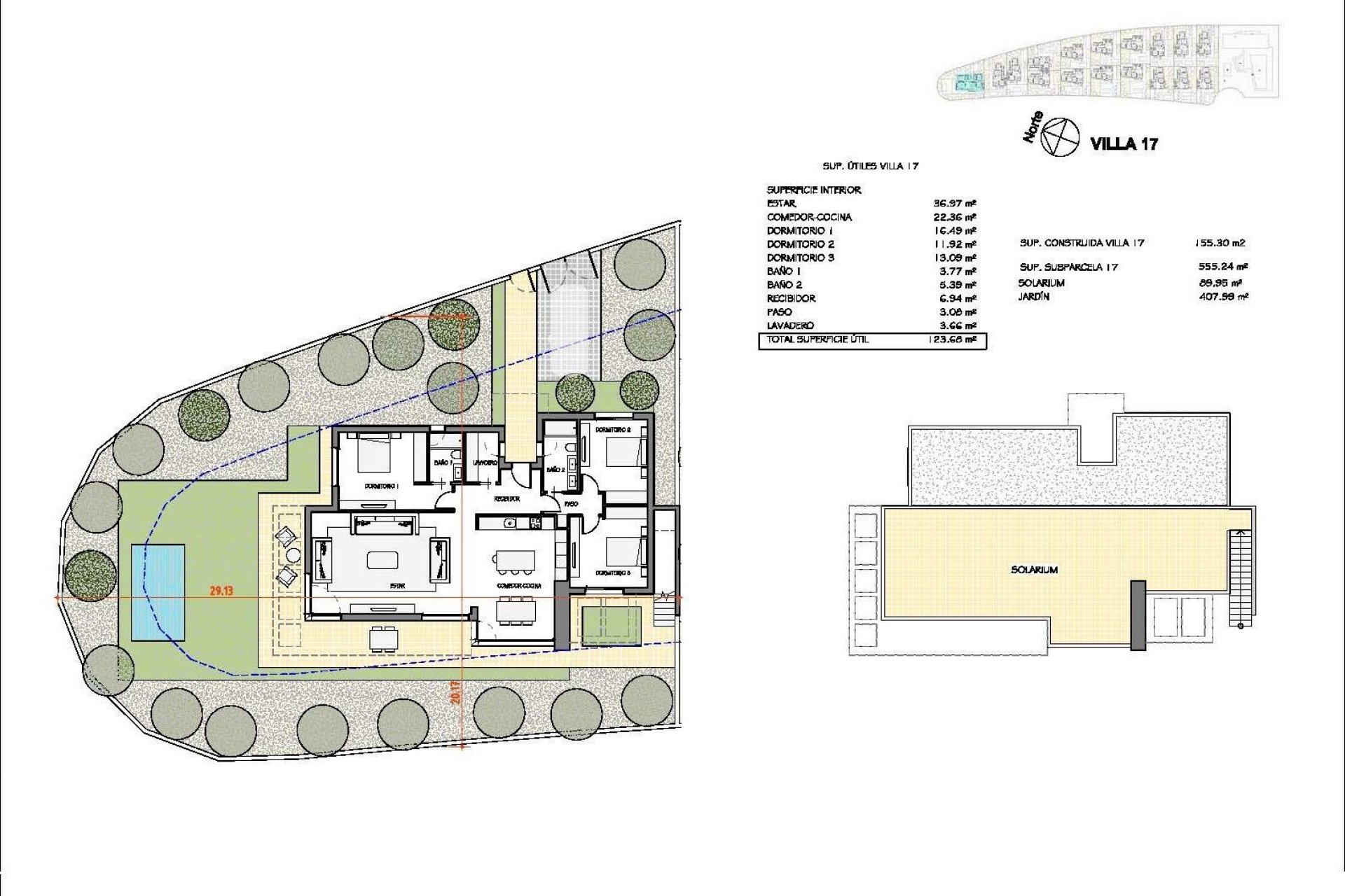 Новострой - Вилла - Fuente Alamo - Hacienda Del Álamo Golf