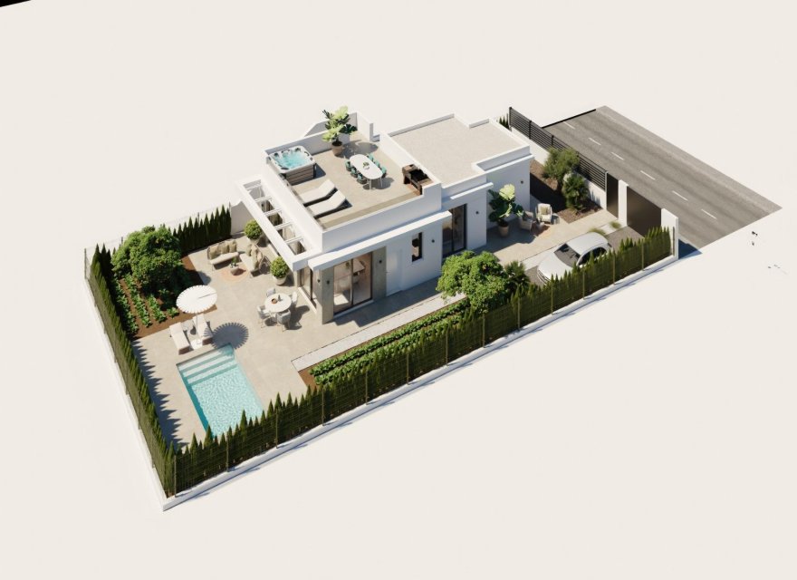 Новострой - Вилла - Fuente Alamo - Hacienda Del Álamo Golf