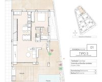 Новострой - Вилла - Hondón de las Nieves - Centro