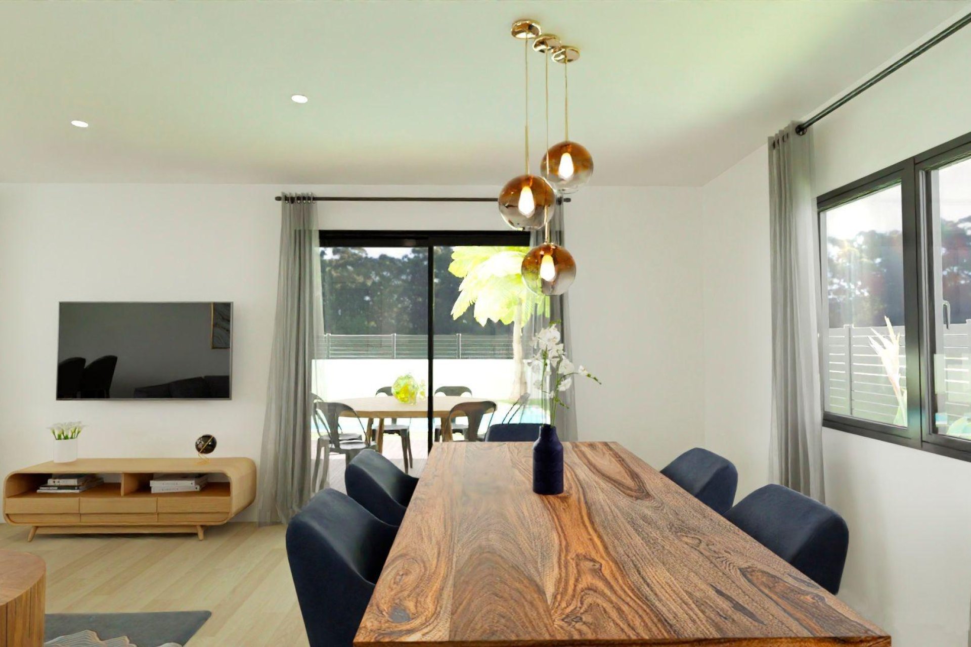 Новострой - Вилла - Hondón de las Nieves - Urbaniz La Montañosa