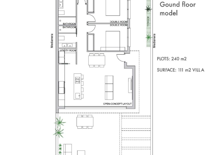 Новострой - Вилла - Los Alcazares - Serena Golf