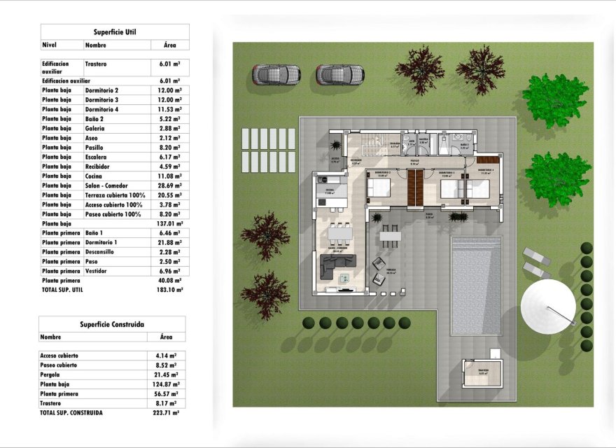Новострой - Вилла - Monforte del Cid - Poligono 19