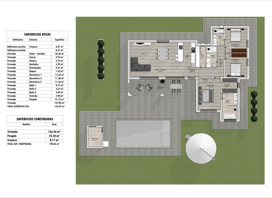 Новострой - Вилла - Monforte del Cid - Poligono 19