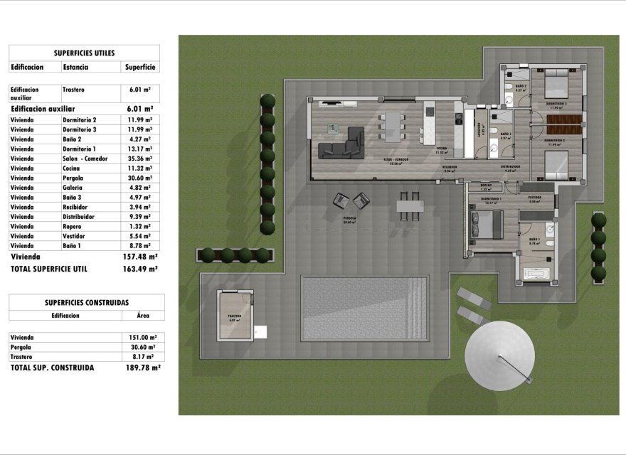 Новострой - Вилла - Monforte del Cid - Poligono 19