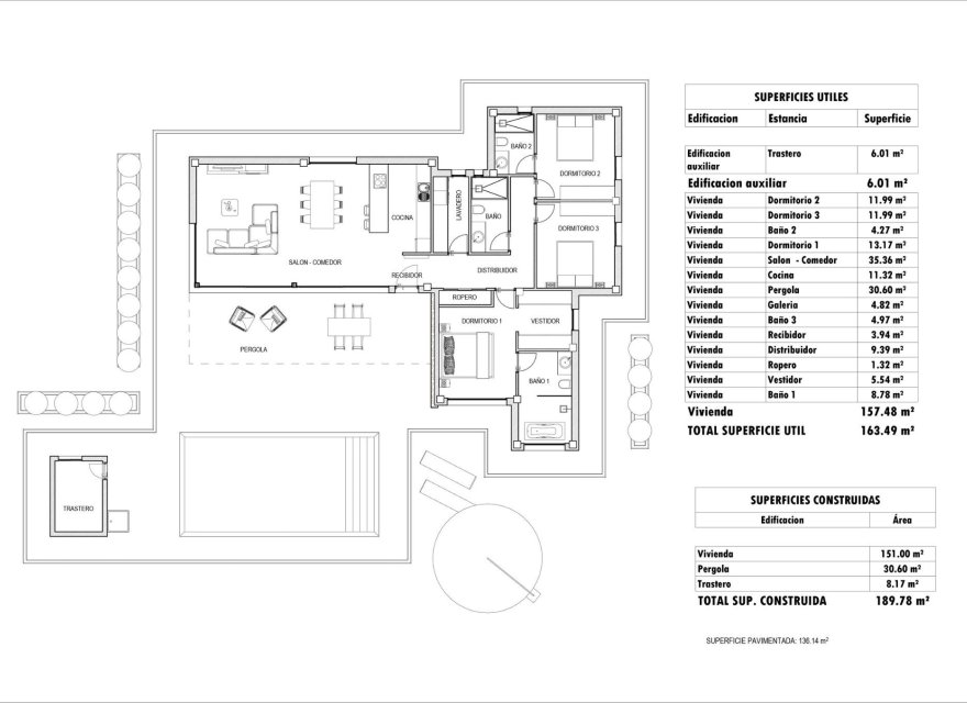 Новострой - Вилла - Monforte del Cid - Poligono 19