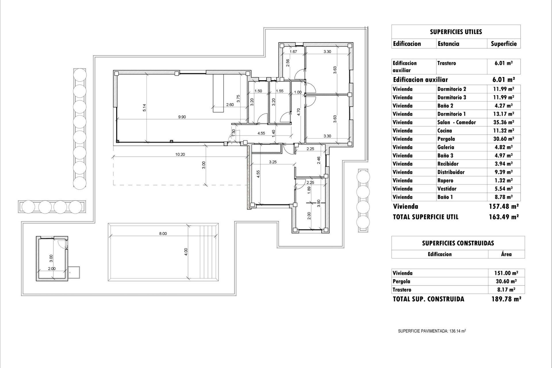 Новострой - Вилла - Monforte del Cid - Poligono 19