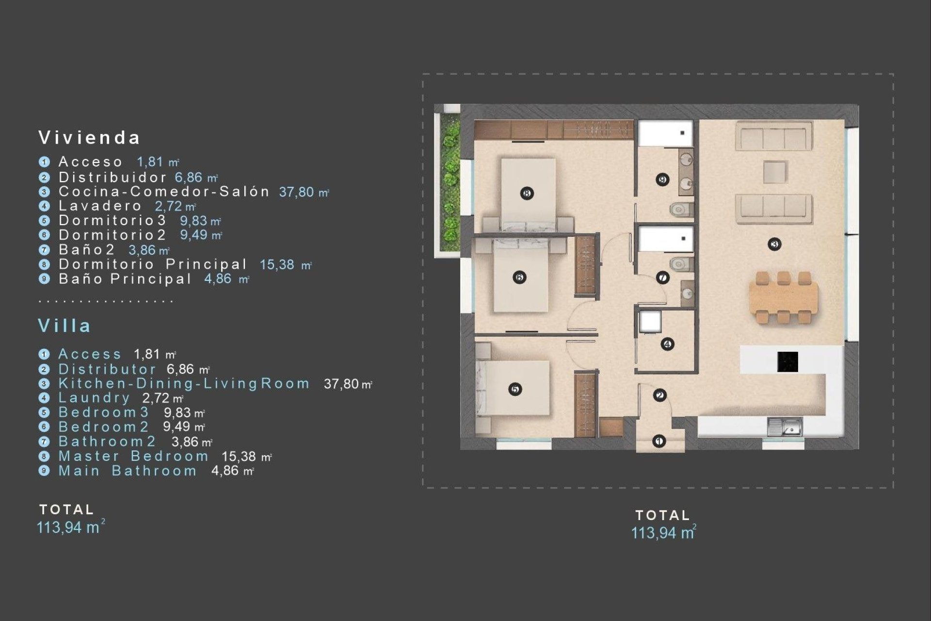 Новострой - Вилла - Ориуэла Коста - Las Filipinas