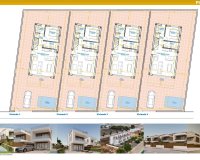 Новострой - Вилла - Pilar de la Horadada - pueblo