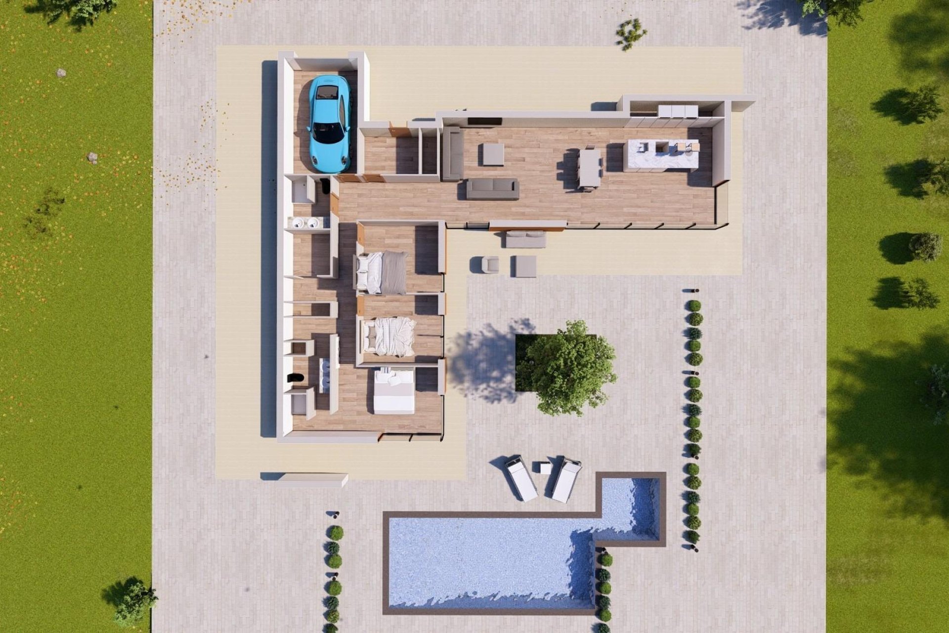 Новострой - Вилла - Pinoso - Casas Pastor