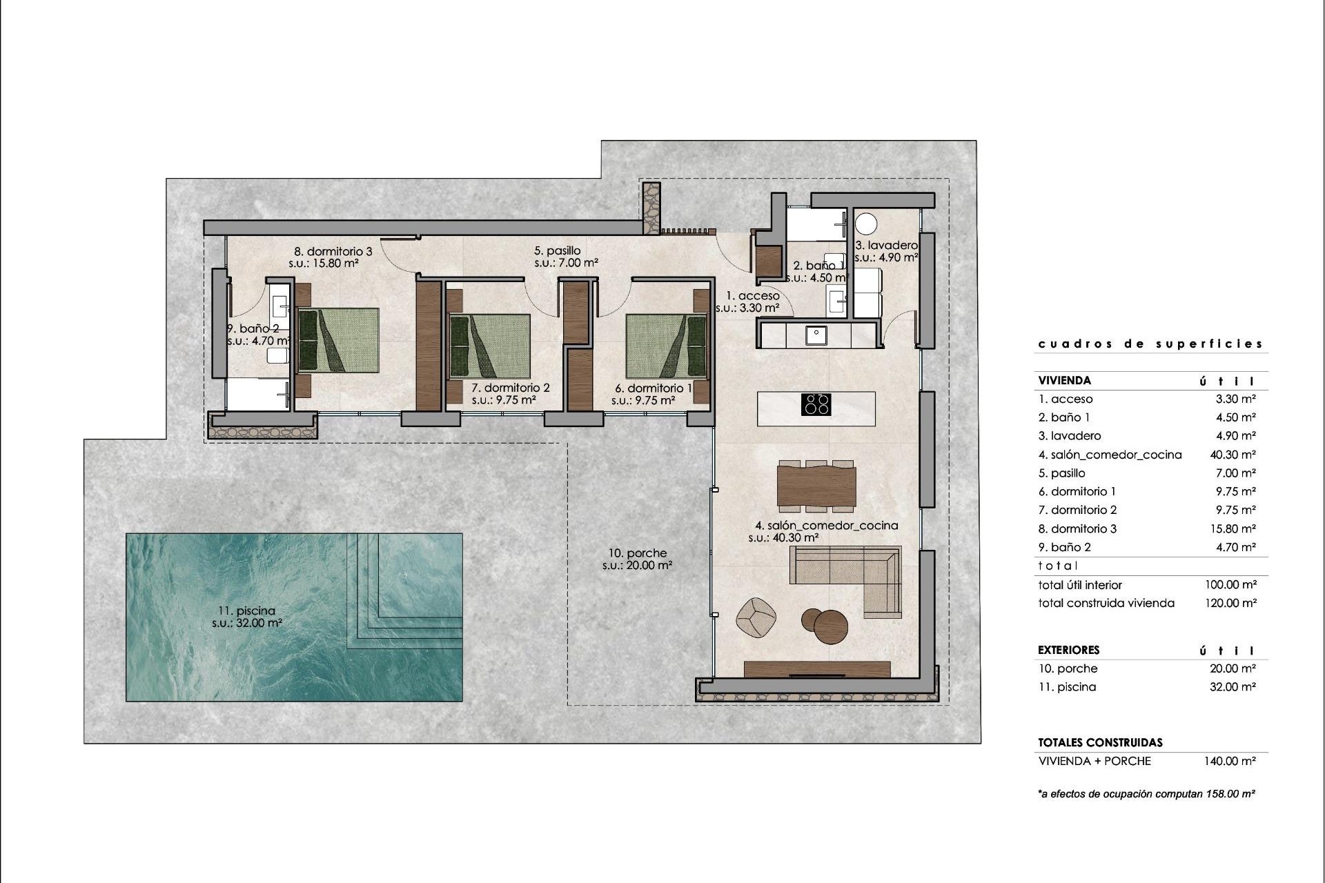 Новострой - Вилла - Pinoso - Lel