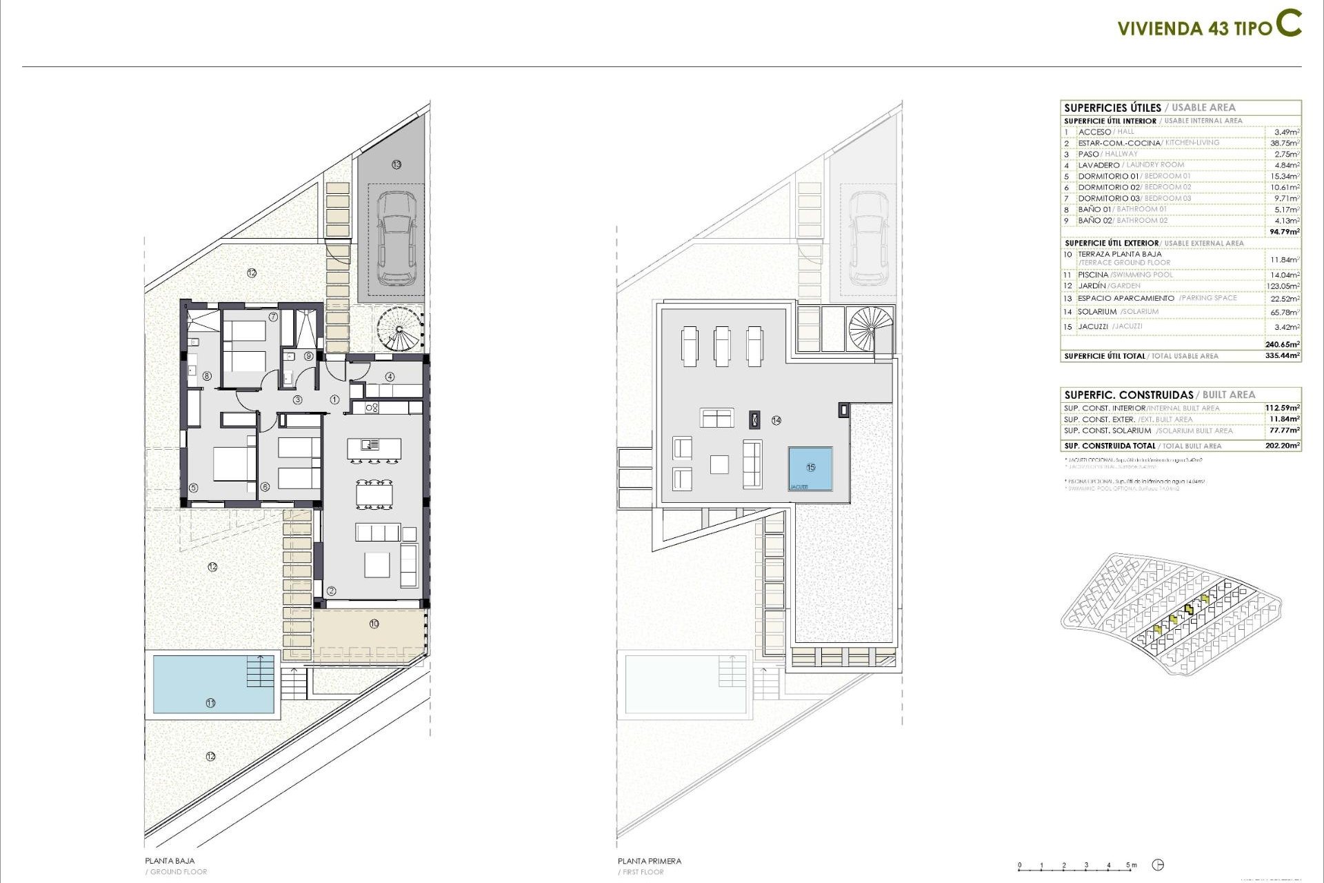 Новострой - Вилла - Polop - PAU 1