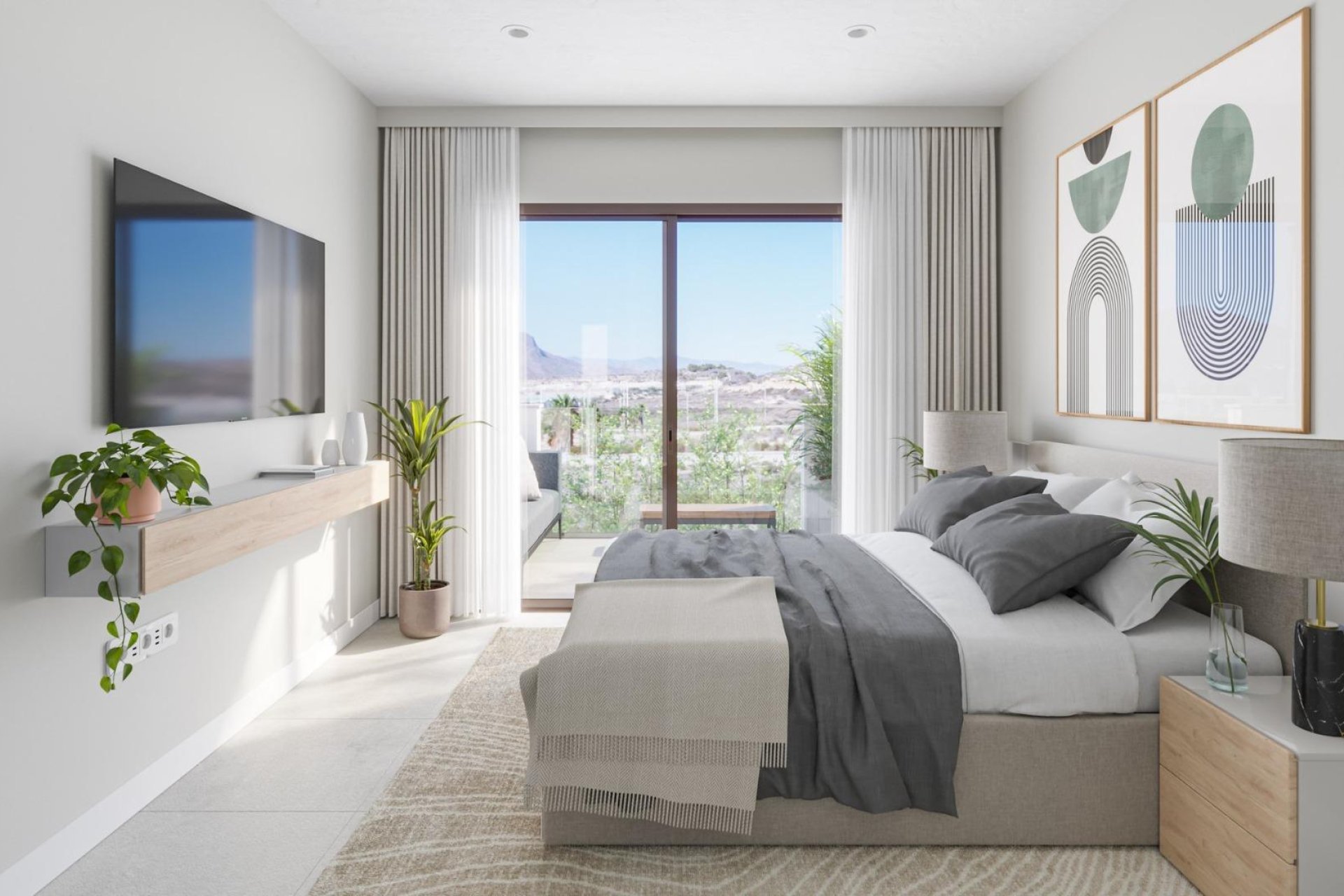 Новострой - Вилла - Puerto de Mazarron - Caleñares