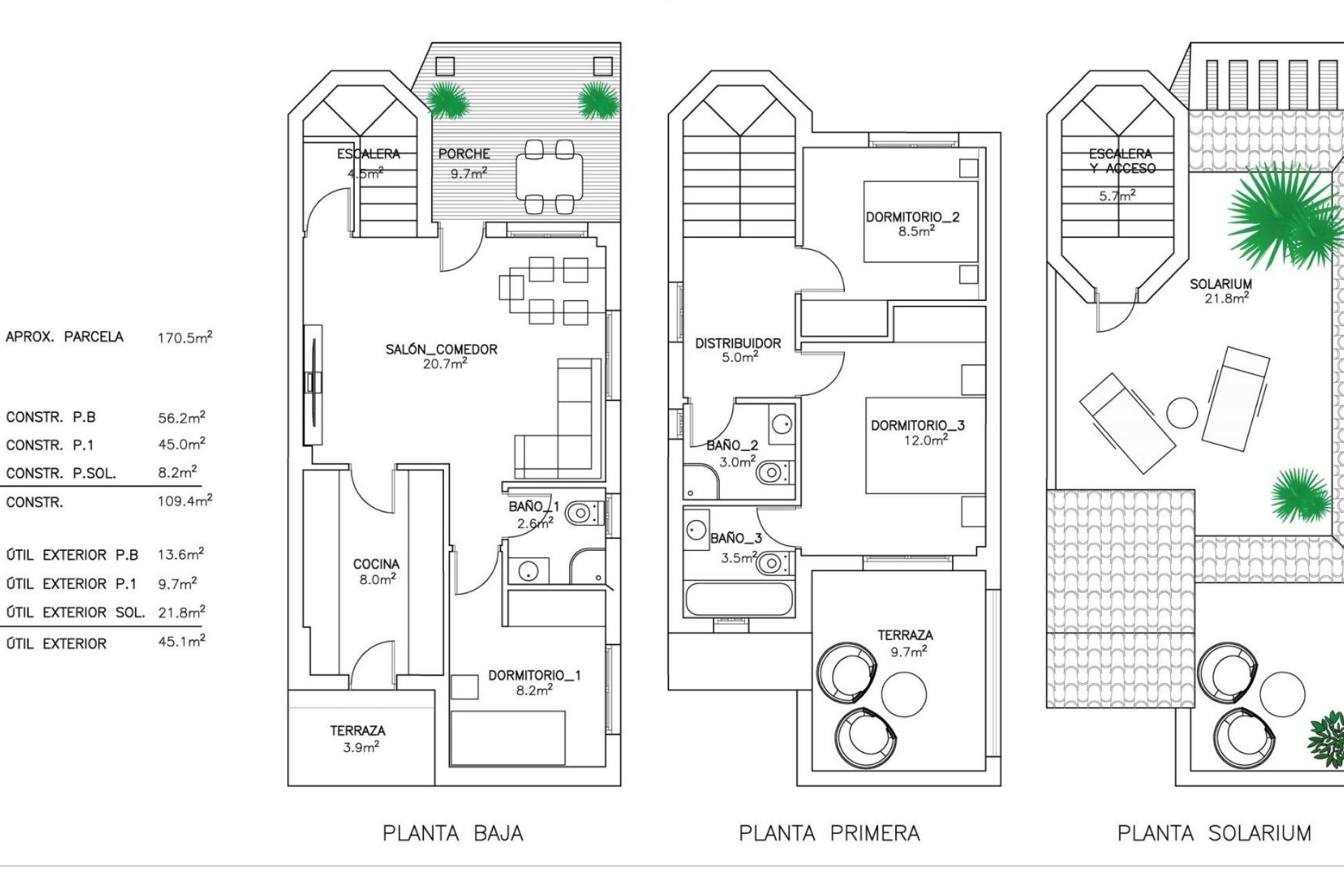 Новострой - Вилла - San Fulgencio - El Oasis