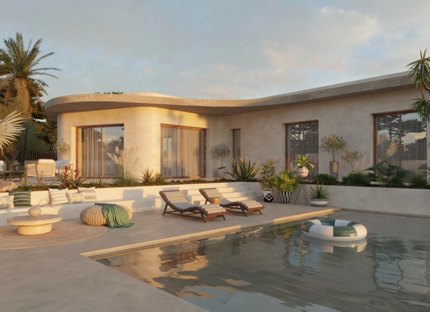 Новострой - Вилла - San Fulgencio - La Escuera