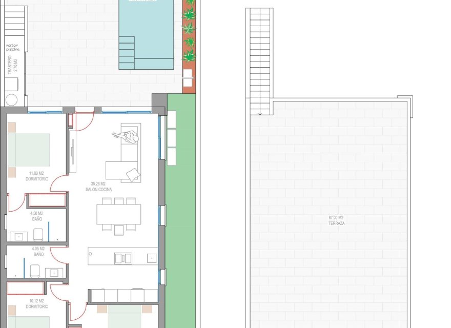 Новострой - Вилла - San Javier - Parque del doce