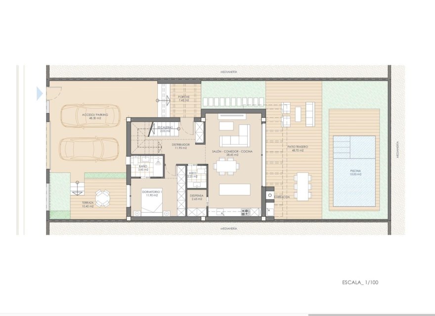 Новострой - Вилла - San Juan de los Terreros - San Juan De Los Terreros