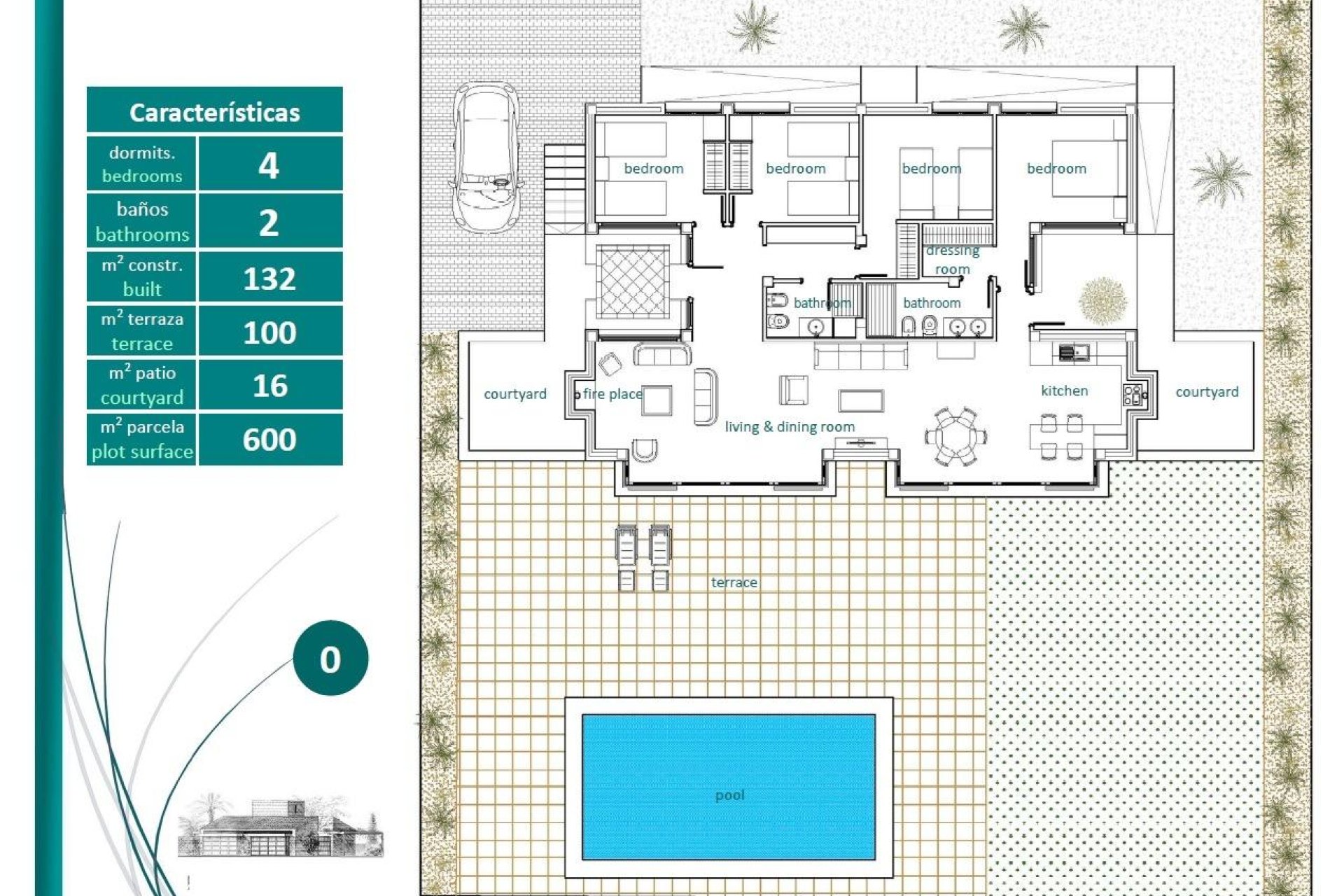 Новострой - Вилла - Sucina - Peraleja Golf