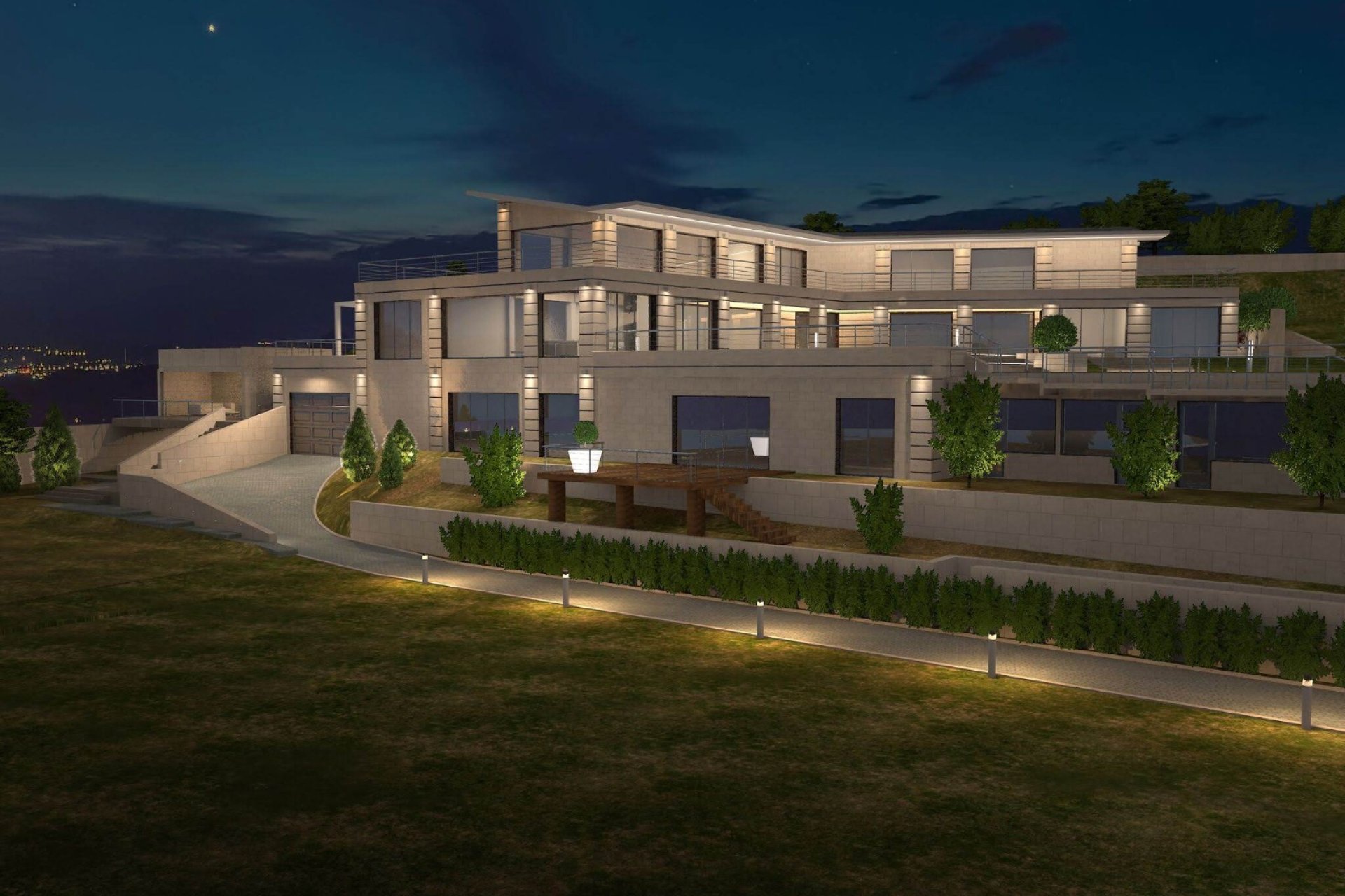 Новострой - Вилла - Тейа