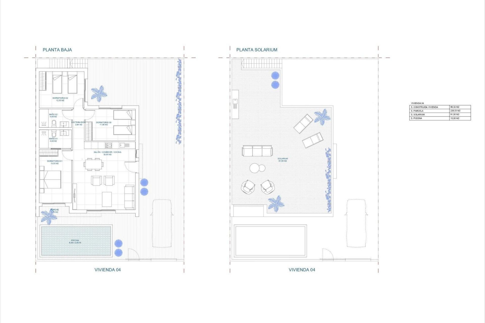 Новострой - Вилла - Torre Pacheco - Balsicas