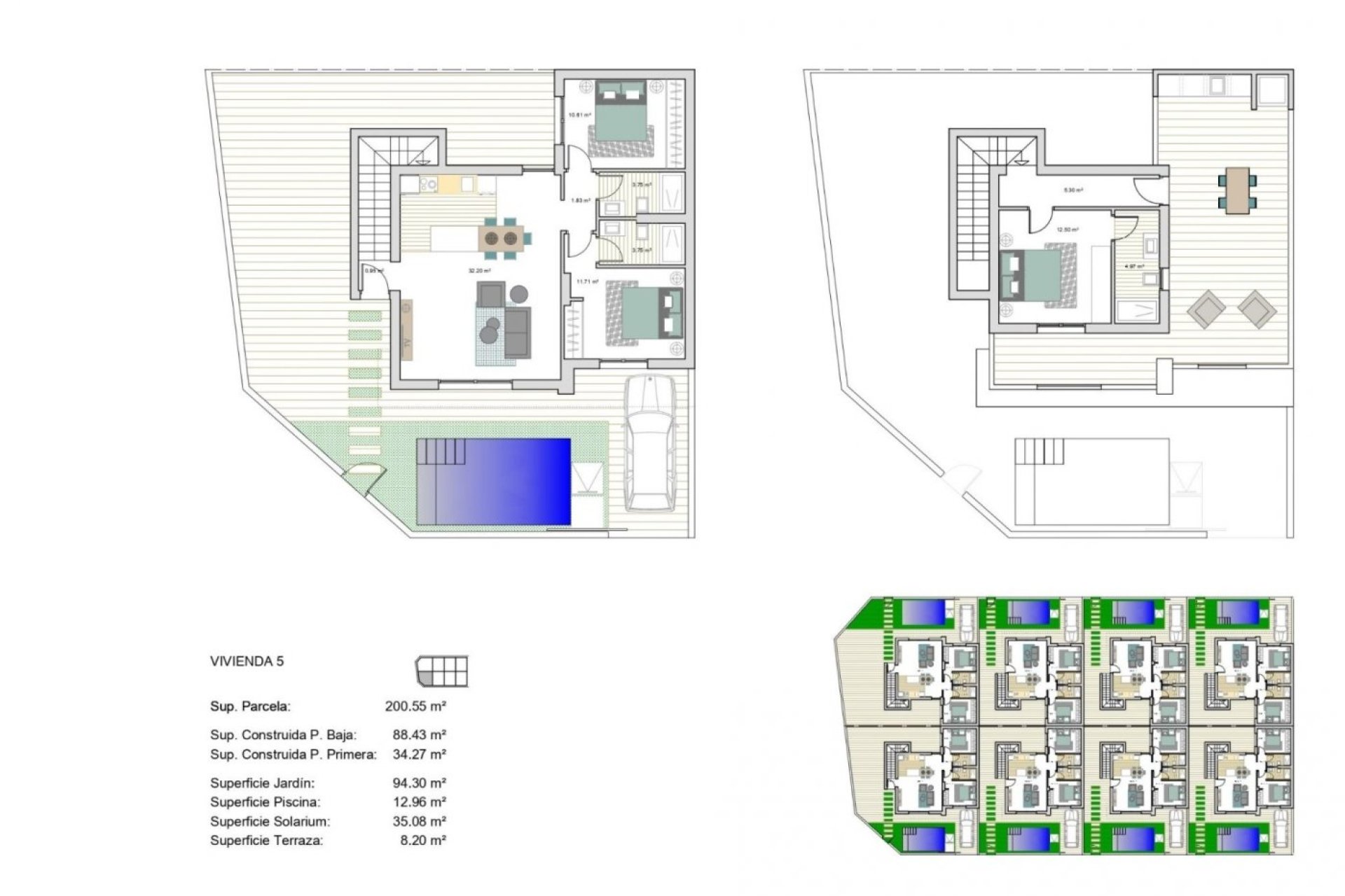 Новострой - Вилла - Torre Pacheco - Roldán