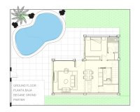 Новострой - Вилла - Torre Pacheco - Roldán