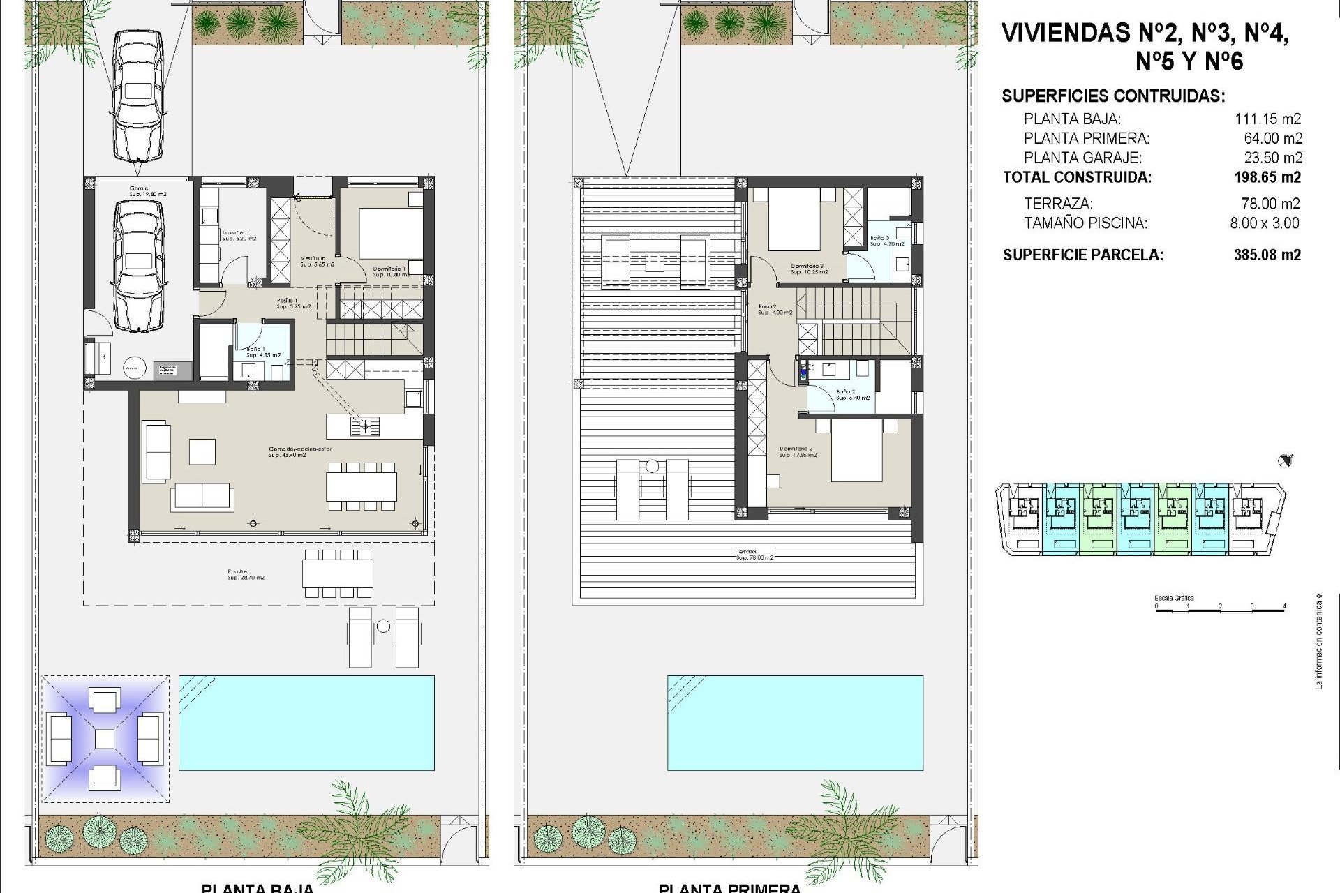 Новострой - Вилла - Torre Pacheco - Roldán