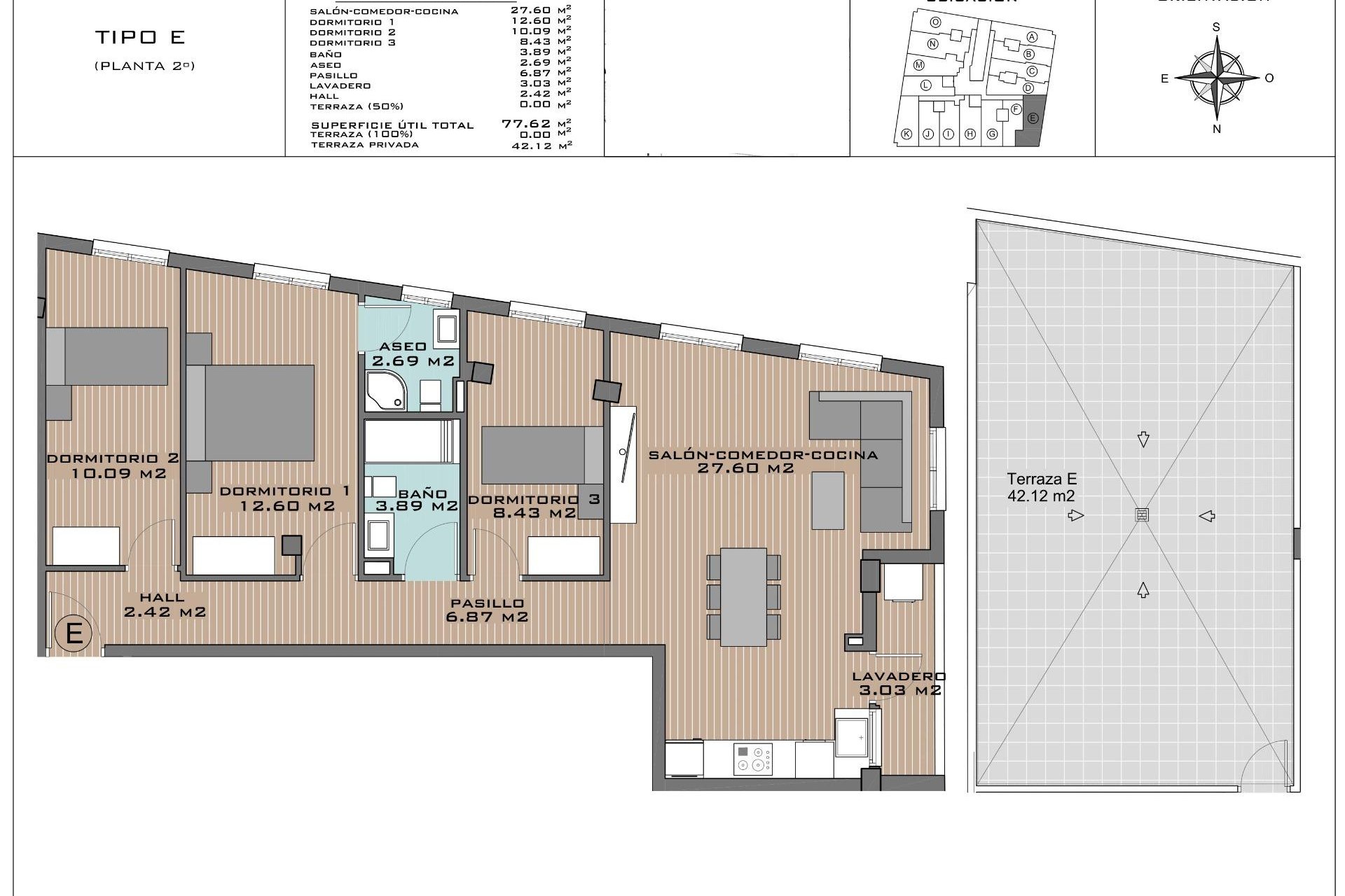 Nowa konstrukcja - Apartament - Algorfa - Pueblo