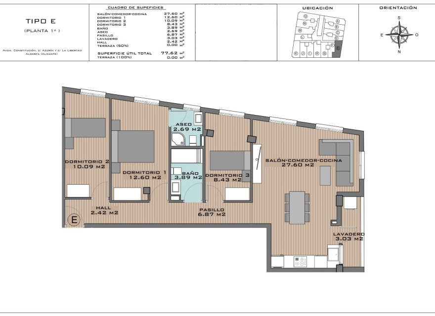 Nowa konstrukcja - Apartament - Algorfa - Pueblo