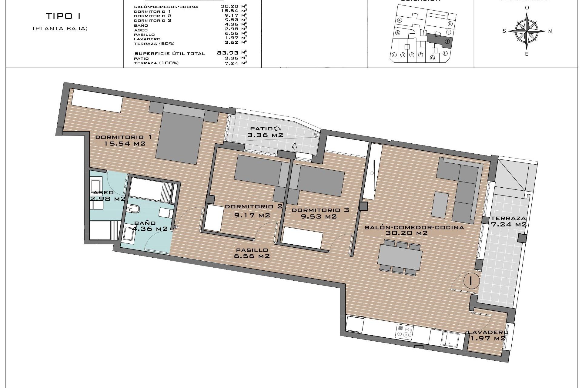 Nowa konstrukcja - Apartament - Algorfa - Pueblo