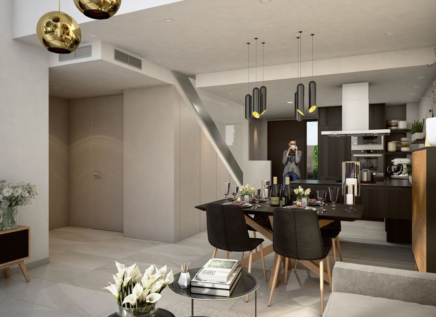 Nowa konstrukcja - Apartament - Algorfa