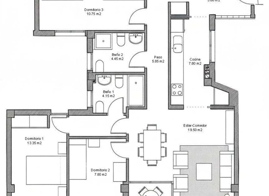 Nowa konstrukcja - Apartament - Avileses - pueblo