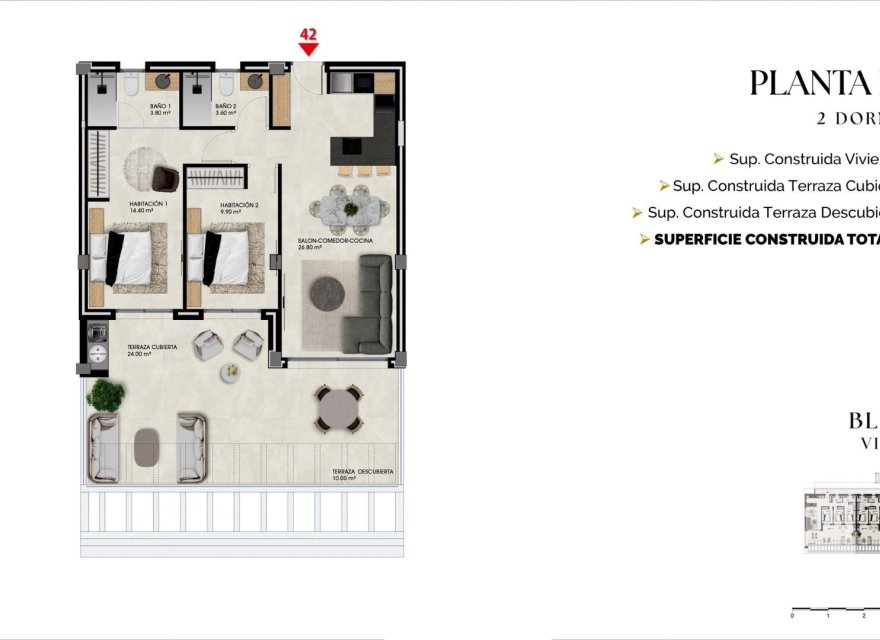 Nowa konstrukcja - Apartament - Benidorm - Balcón De Finestrat