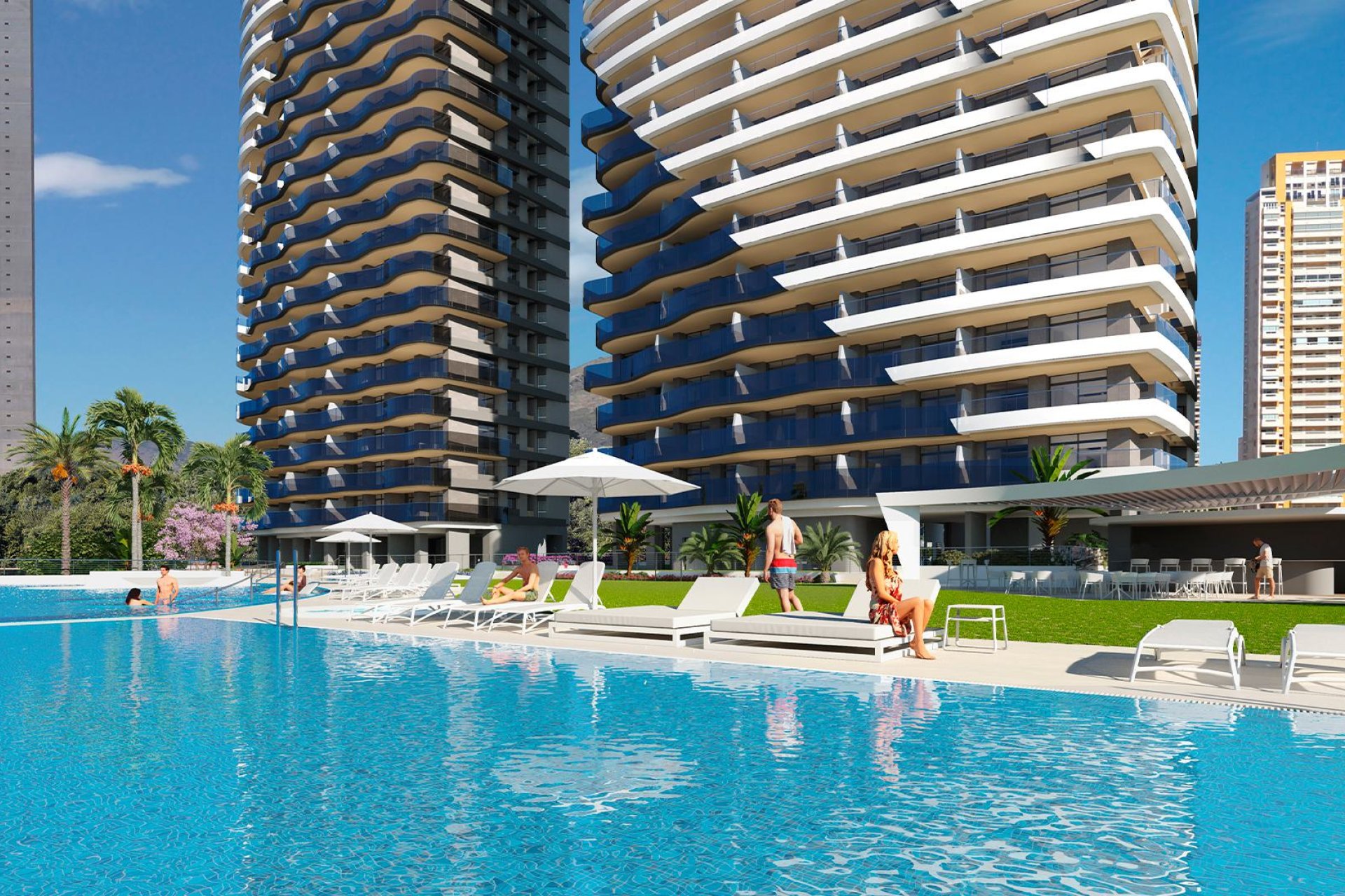 Nowa konstrukcja - Apartament - Benidorm