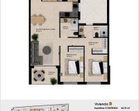 Nowa konstrukcja - Apartament - Catral - pueblo