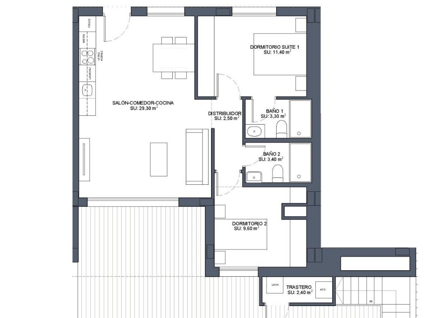 Nowa konstrukcja - Apartament - Ciudad Quesada - Benijofar